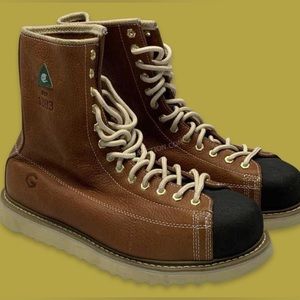 JB Goodhue Steel Toe Work Safety Boots LIKE NEW UNWORN - Men’s Size 13